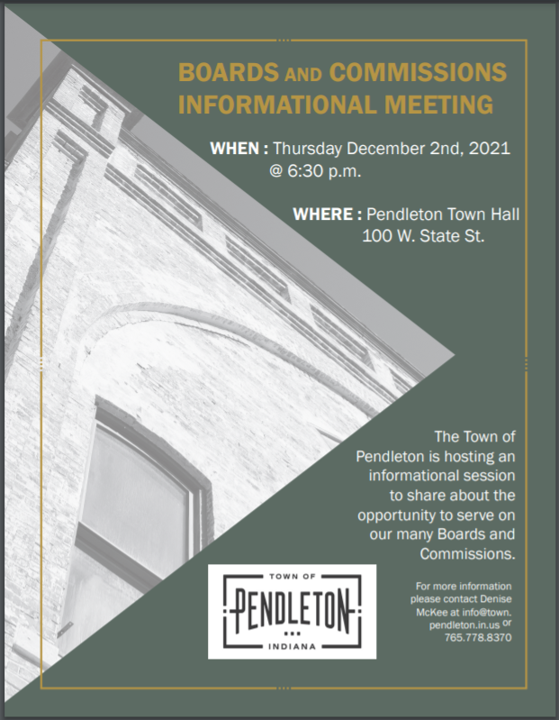 Boards and Commissions Informational Meeting